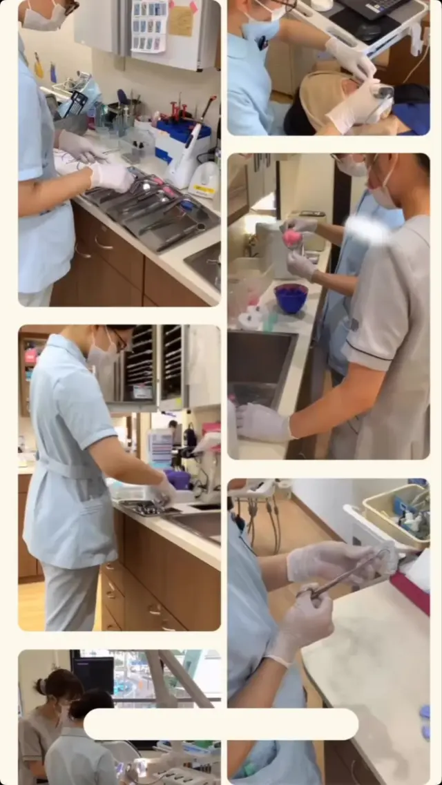 こんにちは☺️たけはら歯科医院です♩💭

当院では引き続き、歯科衛生士の学生さんが一生懸命
実習に取り組んでいます！

来年の国試に向けて実習期間も残りわずかになってきました⏳

ラストスパートに向けて体調崩さず頑張ってください✊🏻

スタッフ一同応援しています🍀✨

#鹿児島歯医者 #下荒田 #たけはら歯科